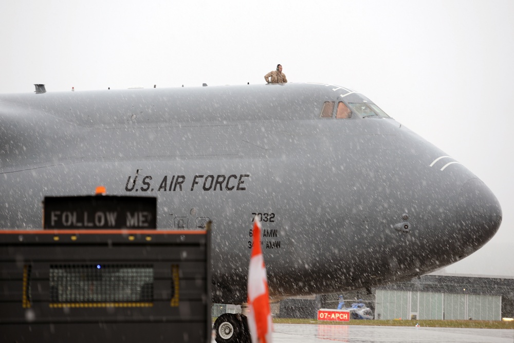 C-5 Galaxy in Stuttgart, Germany