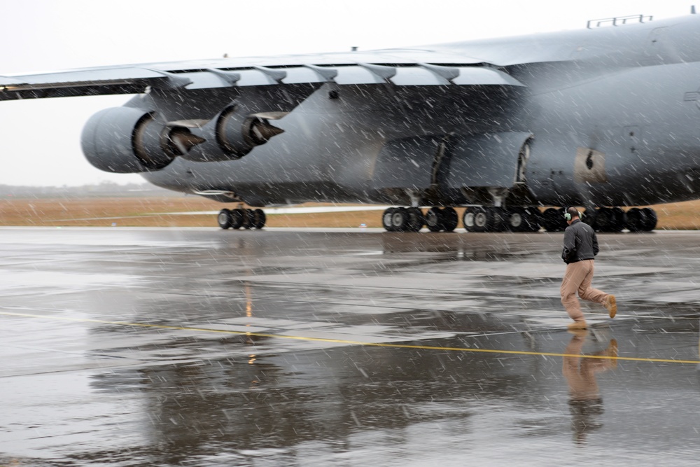 C-5 Galaxy in Stuttgart, Germany