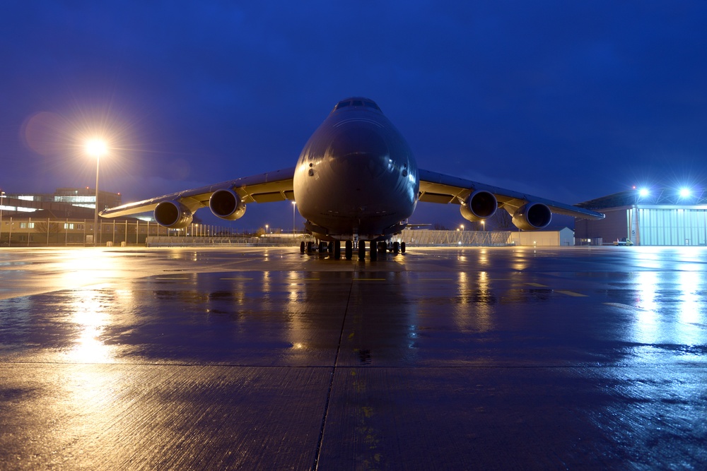 C-5 Galaxy in Stuttgart, Germany