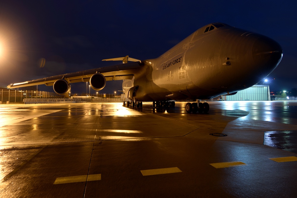 C-5 Galaxy in Stuttgart, Germany