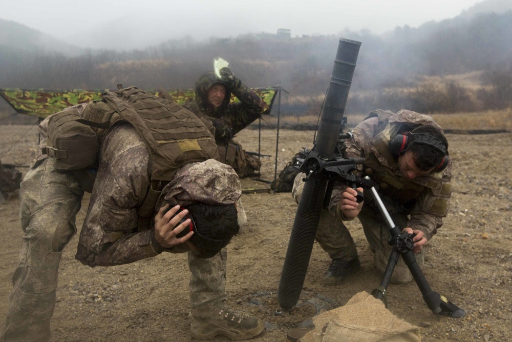 81mm Mortar Training