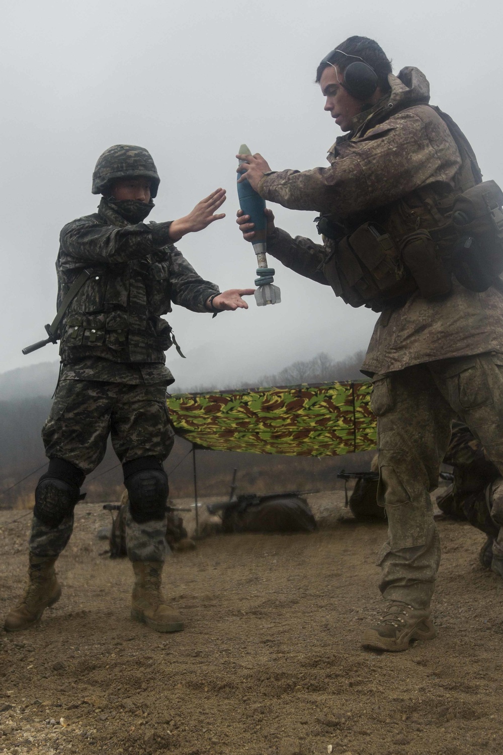 81mm Mortar Training