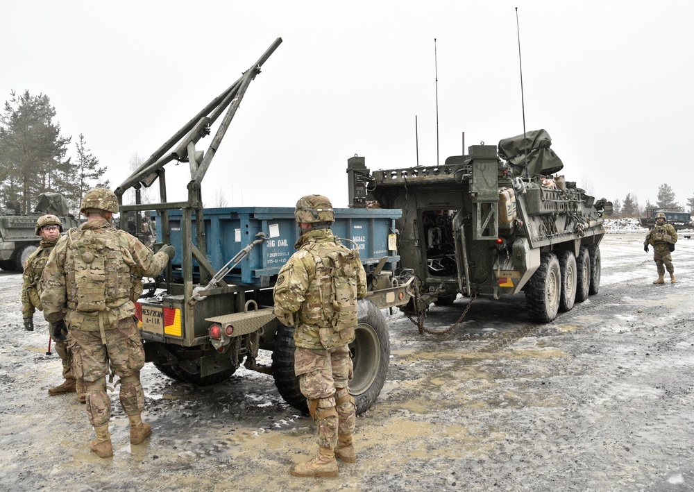 Boom goes the mine clearing line charge