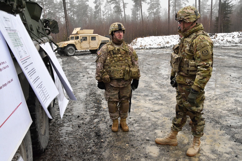 Boom goes the mine clearing line charge