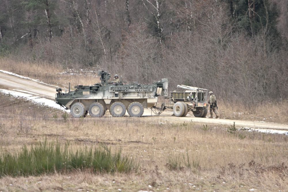 Boom goes the mine clearing line charge