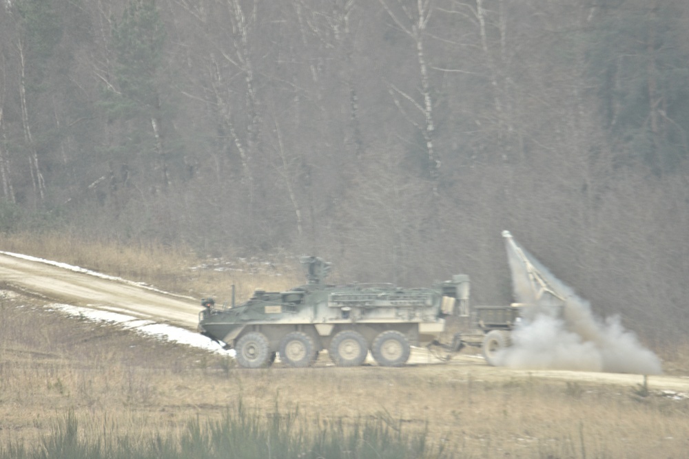 Boom goes the mine clearing line charge