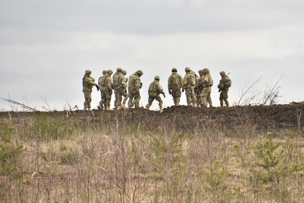 Boom goes the mine clearing line charge