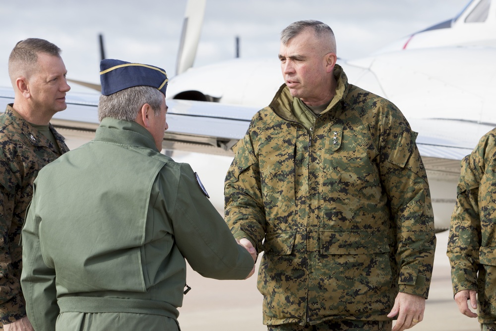 Lt. Gen. Wissler visits SPMAGTF-CR-AF