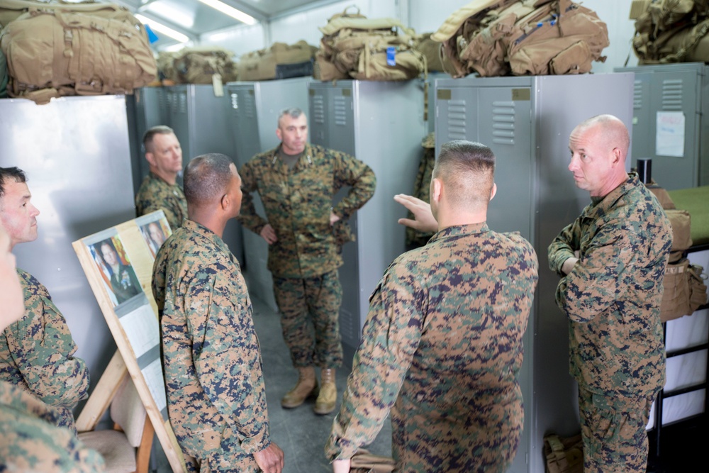 Lt. Gen. Wissler visits SPMAGTF-CR-AF