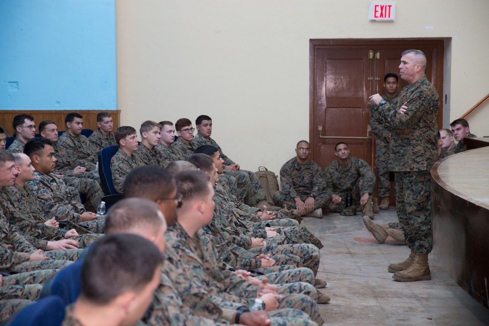 Lt. Gen. Wissler visits SPMAGTF-CR-AF