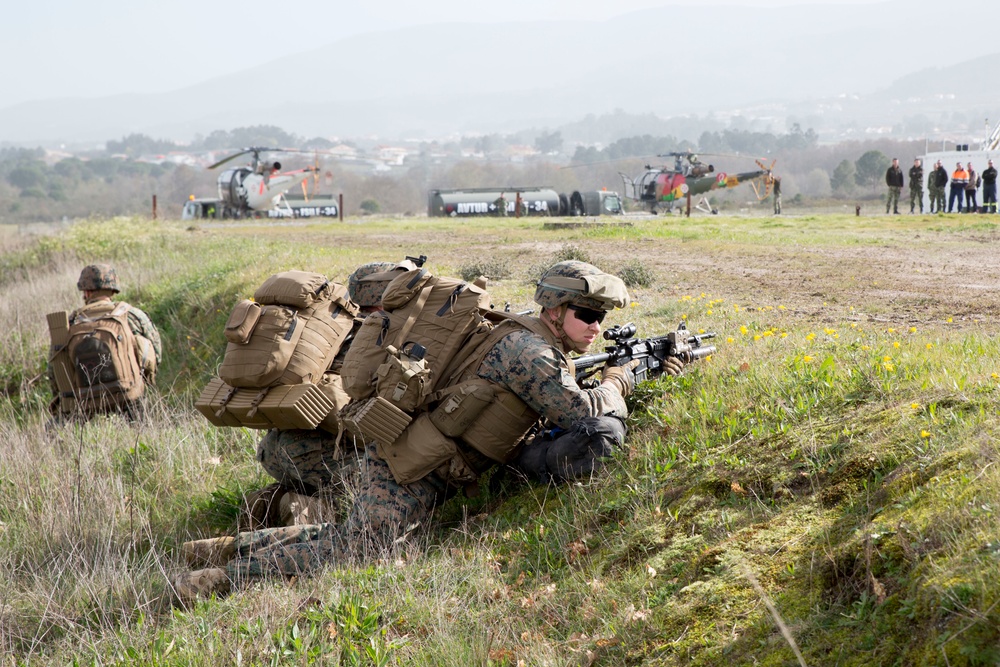 US Marines partner with Portuguese Fuzileros for Operation Real Thaw
