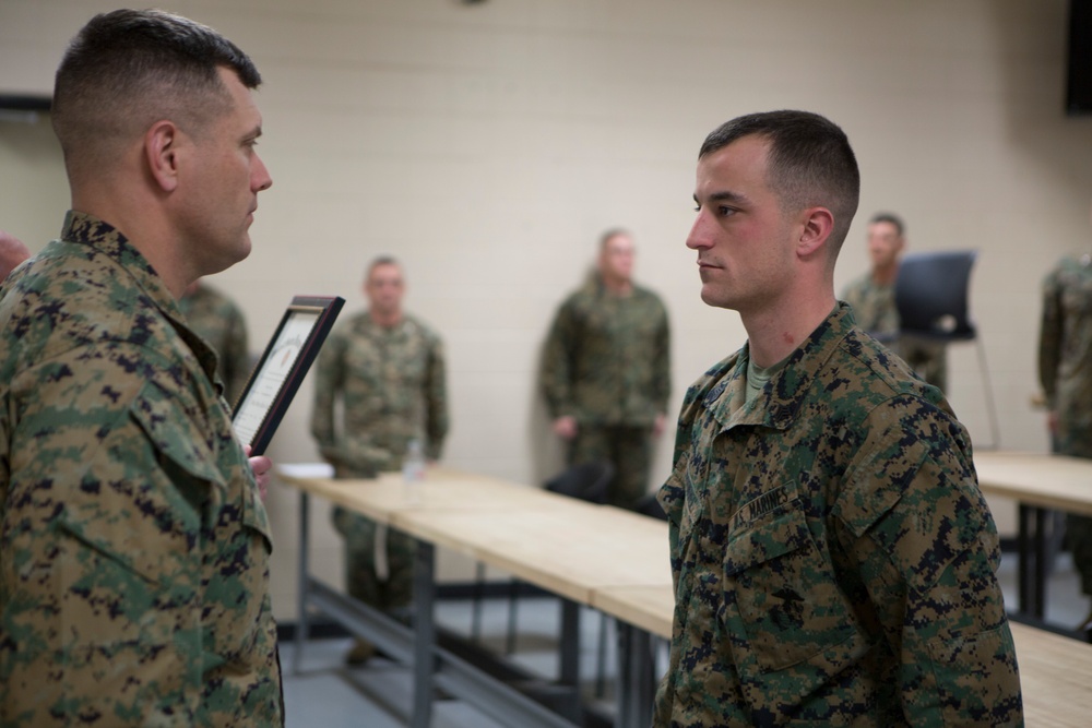 SOI-East Combat Instructor get Meritoriously Promoted