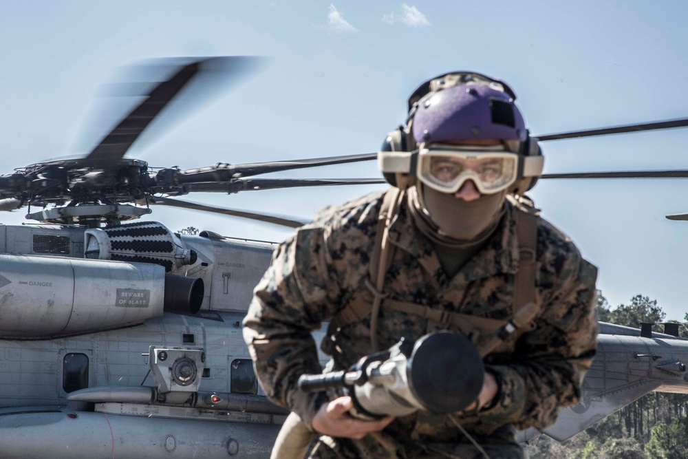 Operation Eager Response FARP 160225