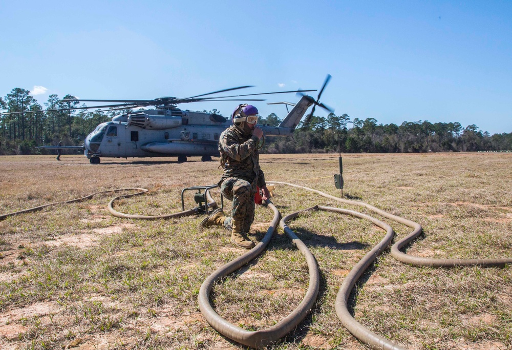 Operation Eager Response FARP 160225