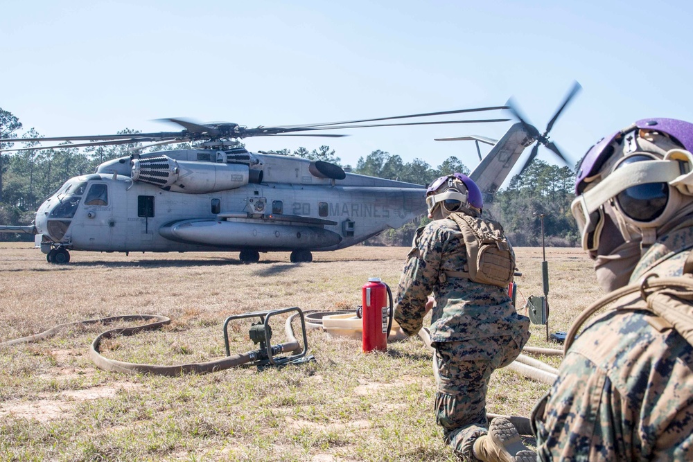 Operation Eager Response FARP 160225
