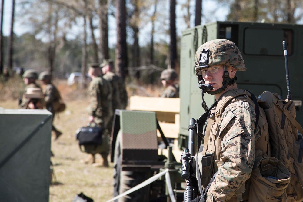 Operation Eager Response FARP 160225