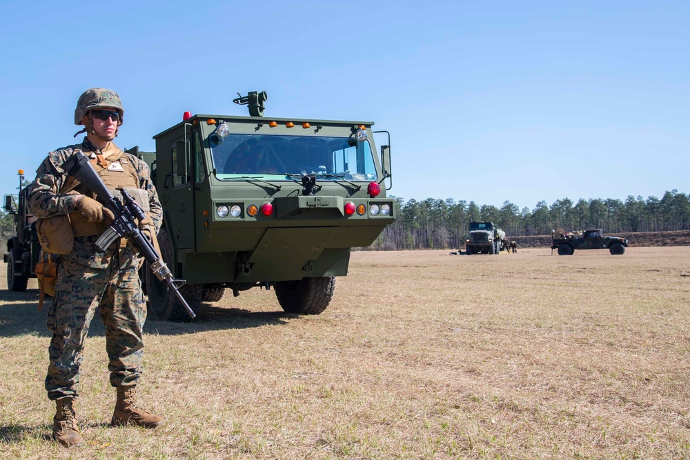 Operation Eager Response FARP 160225