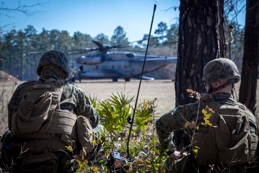 Operation Eager Response FARP 160225