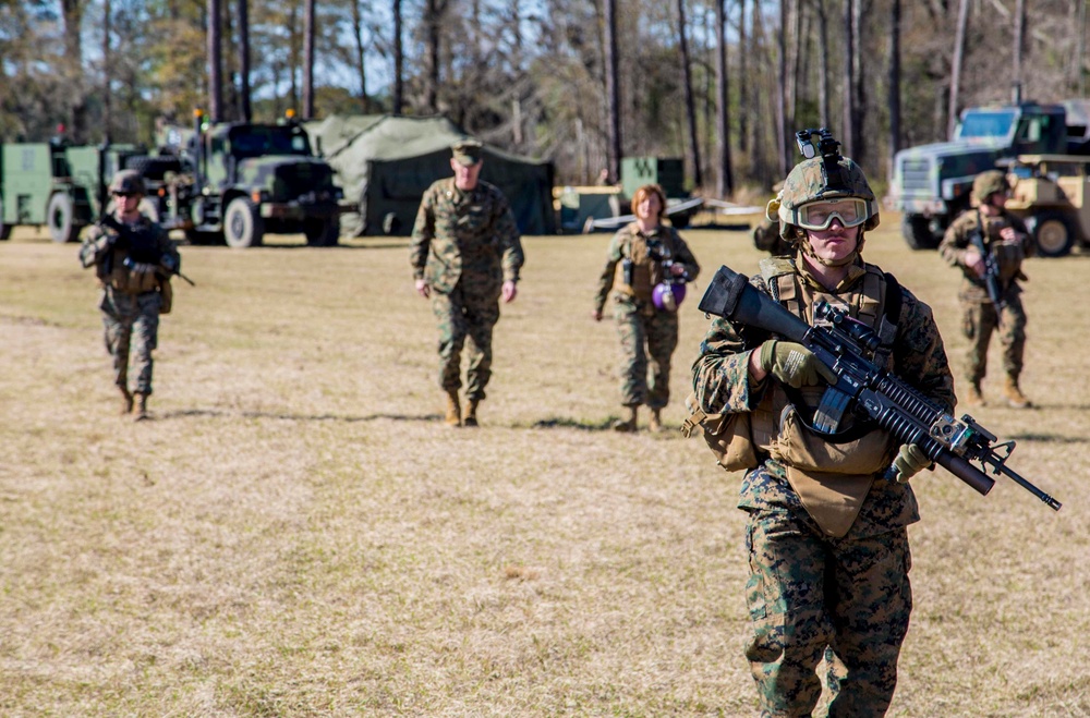 Operation Eager Response FARP 160225