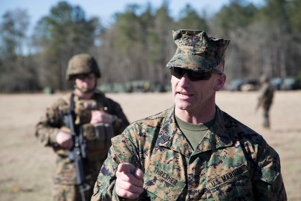 Operation Eager Response FARP 160225
