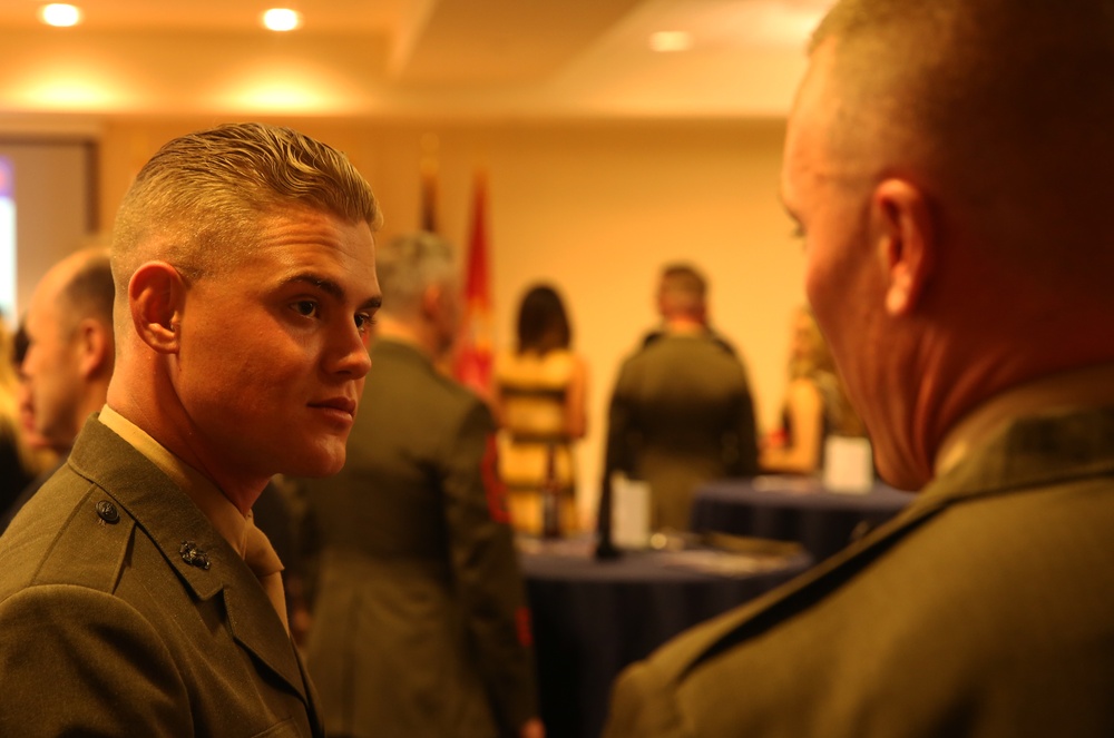 The Oceanside Chamber Honors Marines and Sailors of the Year