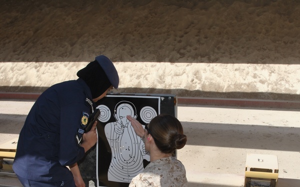 26th MEU FET trains with Kuwaiti Police