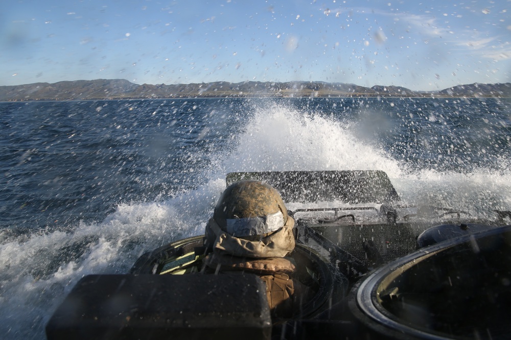 Marines take on the sea, shore, air