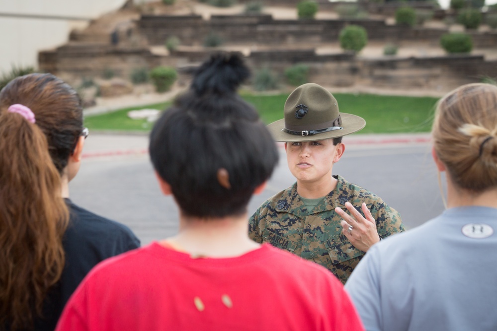 Future Arizona Marines get taste of Boot Camp