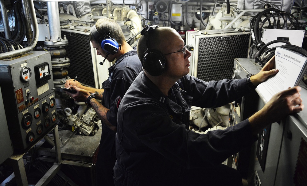 USS Shamal operations