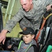 Batkid visits the 173rd Fighter Wing Firehouse