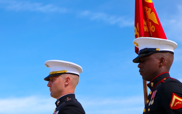 Marine Corps Battle Color Ceremony
