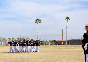 Marine Corps Battle Color Ceremony