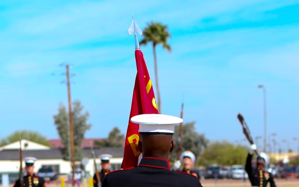 Marine Corps Battle Color Ceremony