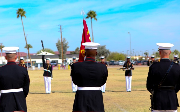 Marine Corps Battle Color Ceremony