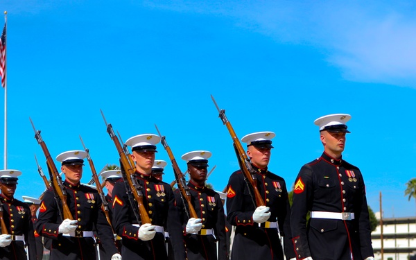 Marine Corps Battle Color Ceremony