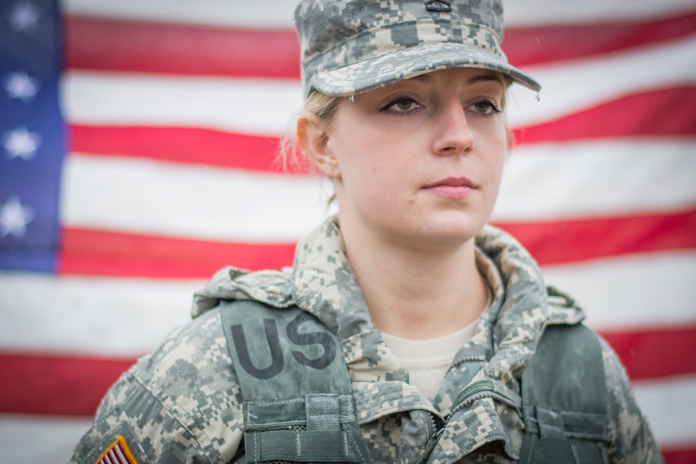 A woman's Army career begins