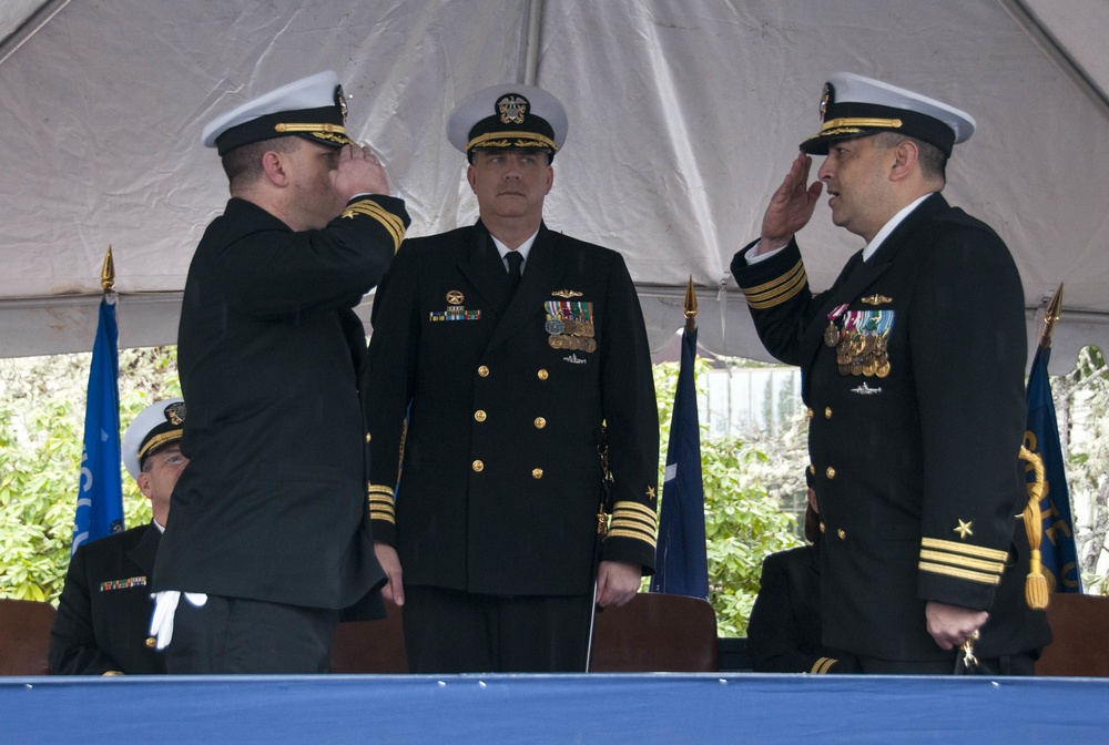 Henry M. Jackson’s Gold Crew welcomes a new commanding officer