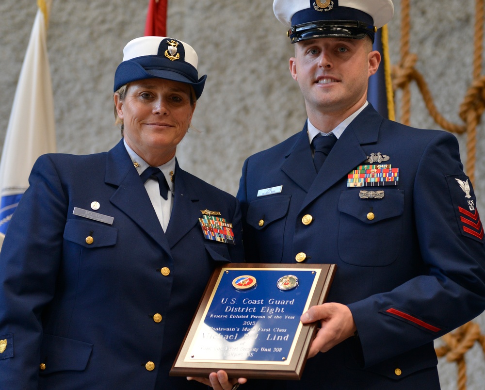 Coast Guard 8th District Enlisted Person of the Year Award