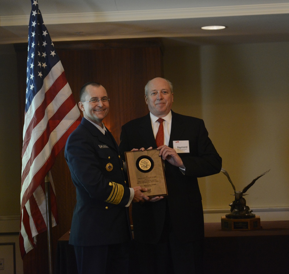 The William M. Benkert Marine Environmental Protection Award ceremony