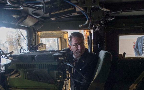 Secretary of defense visits JBLM