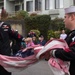 NSE Sailors participate in flag retirement