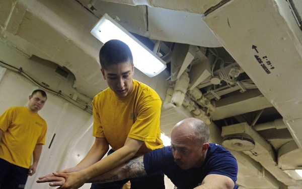 USS Mout Whitney operations