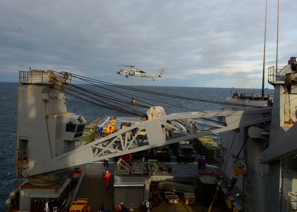 USS Fort McHenry operations