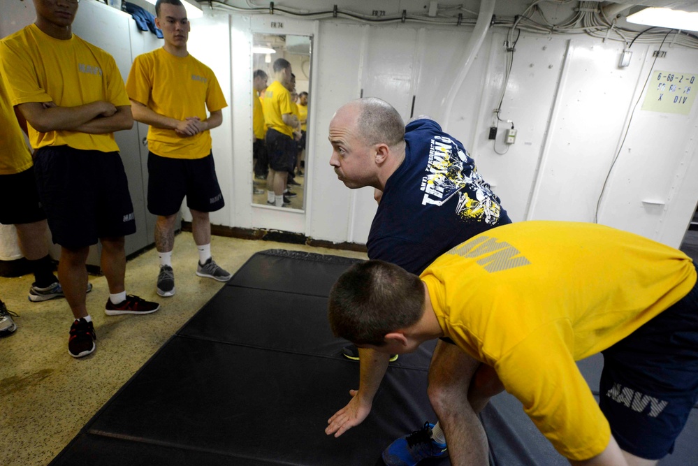 USS Mount Whitney operations