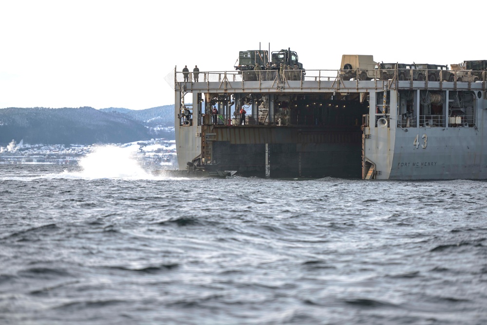 USS Fort McHenry operations