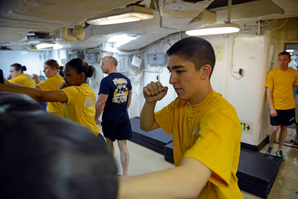 USS Mount Whitney operations