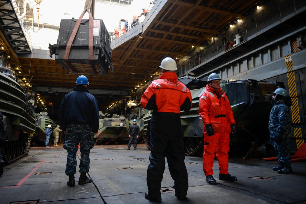 USS Fort McHenry operations