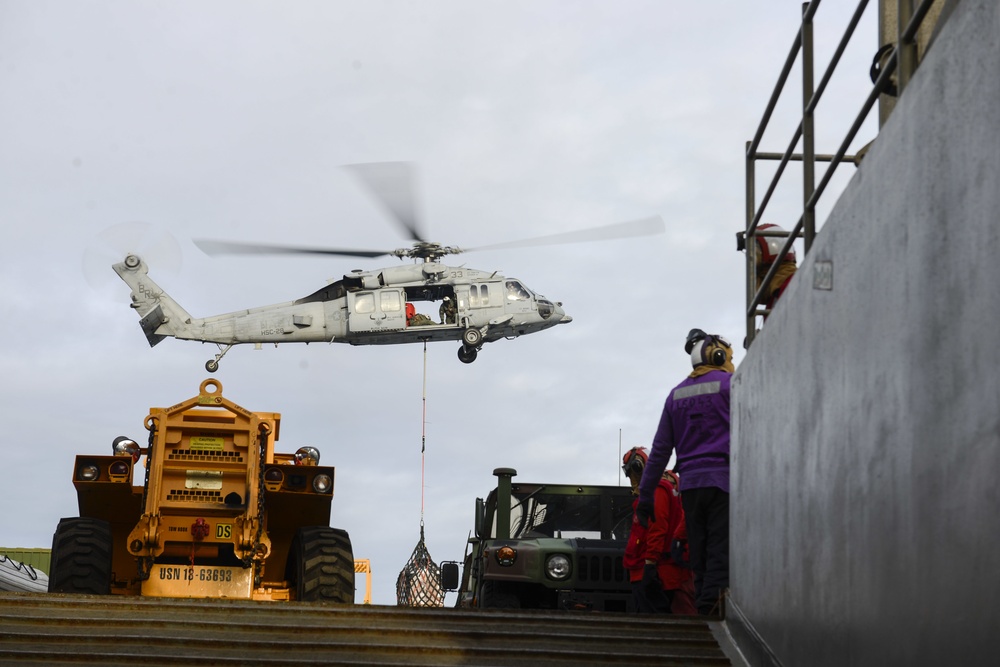 USS Fort McHenry operations