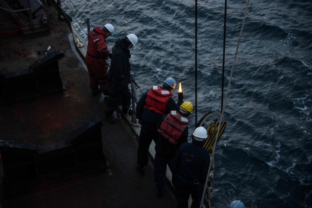 USS Fort McHenry operations