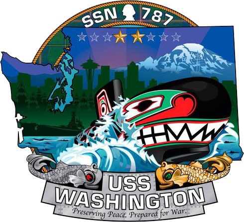 USS Washington crest